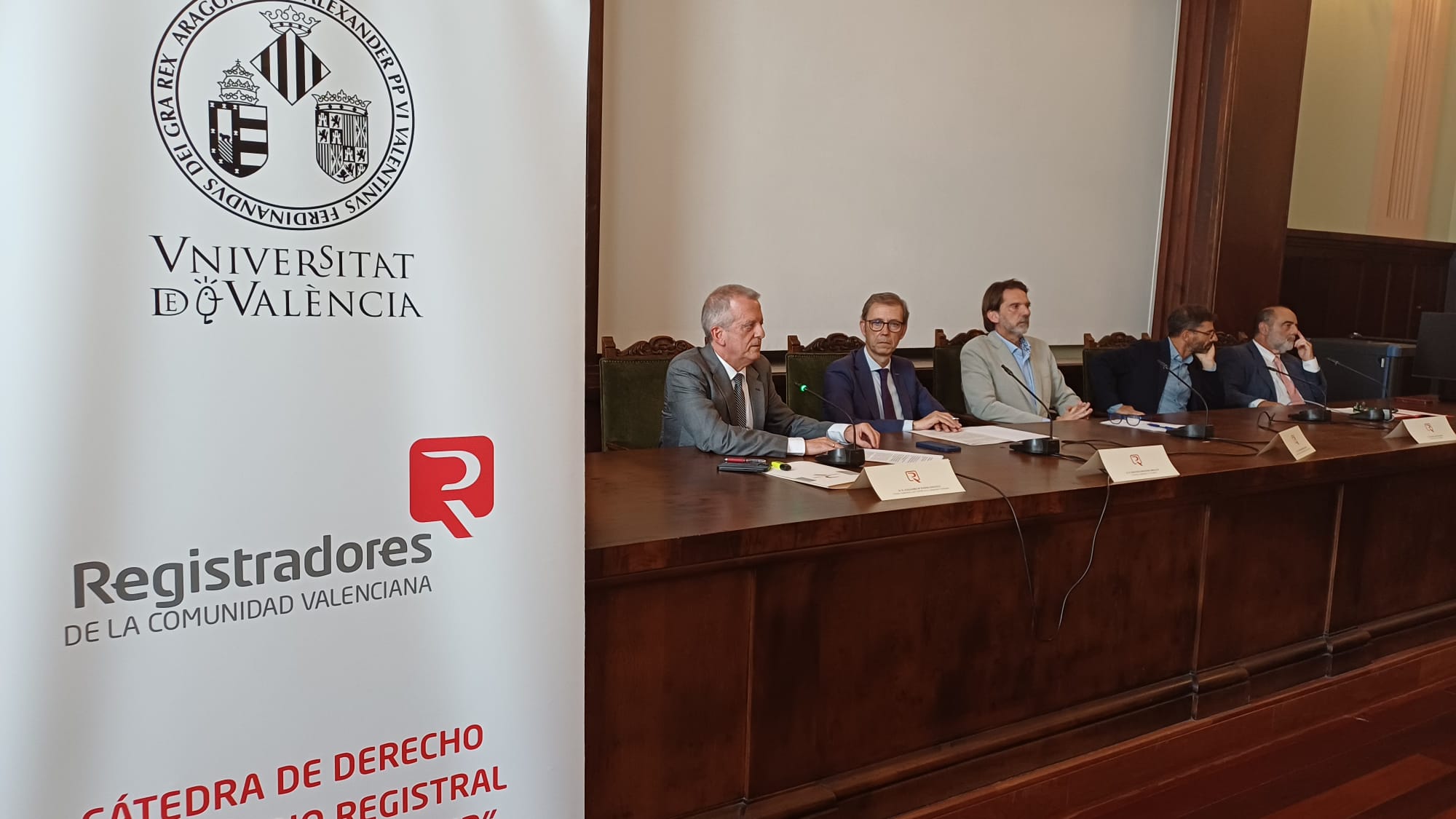 Clausura de la Cátedra «Bienvenido Oliver» de la UV